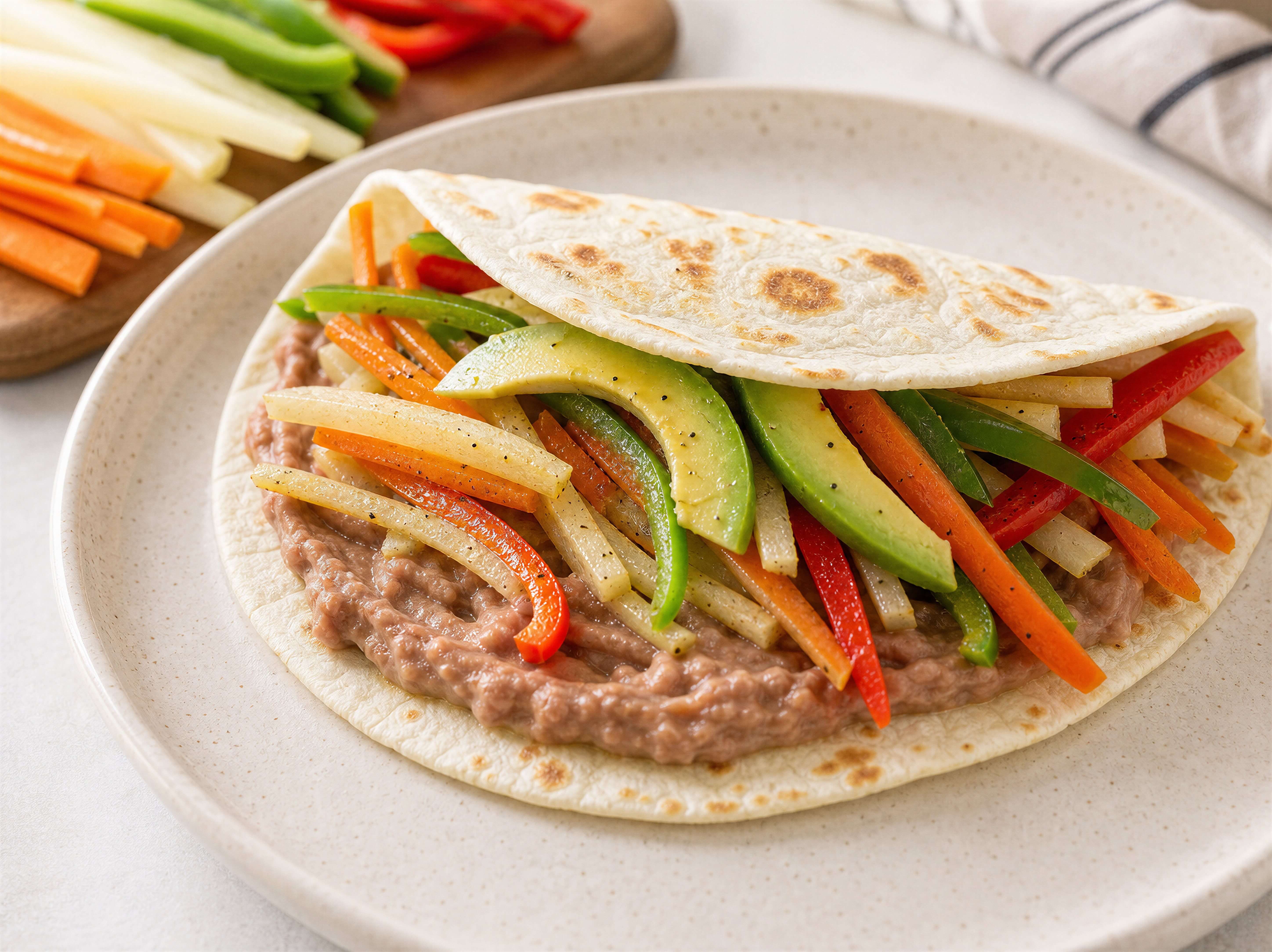 Burritos Vegetarianos