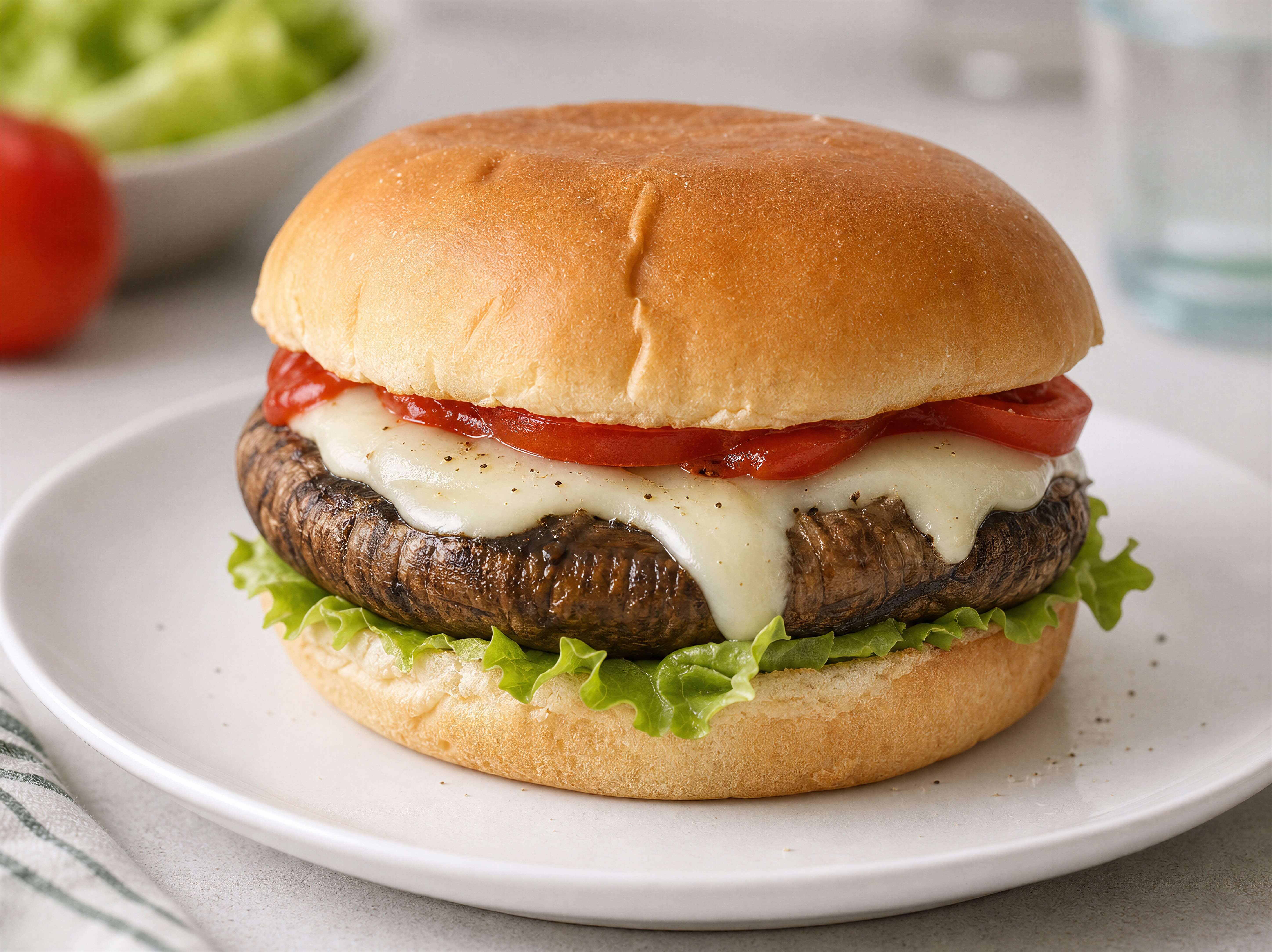 Hamburguesa de Portobello