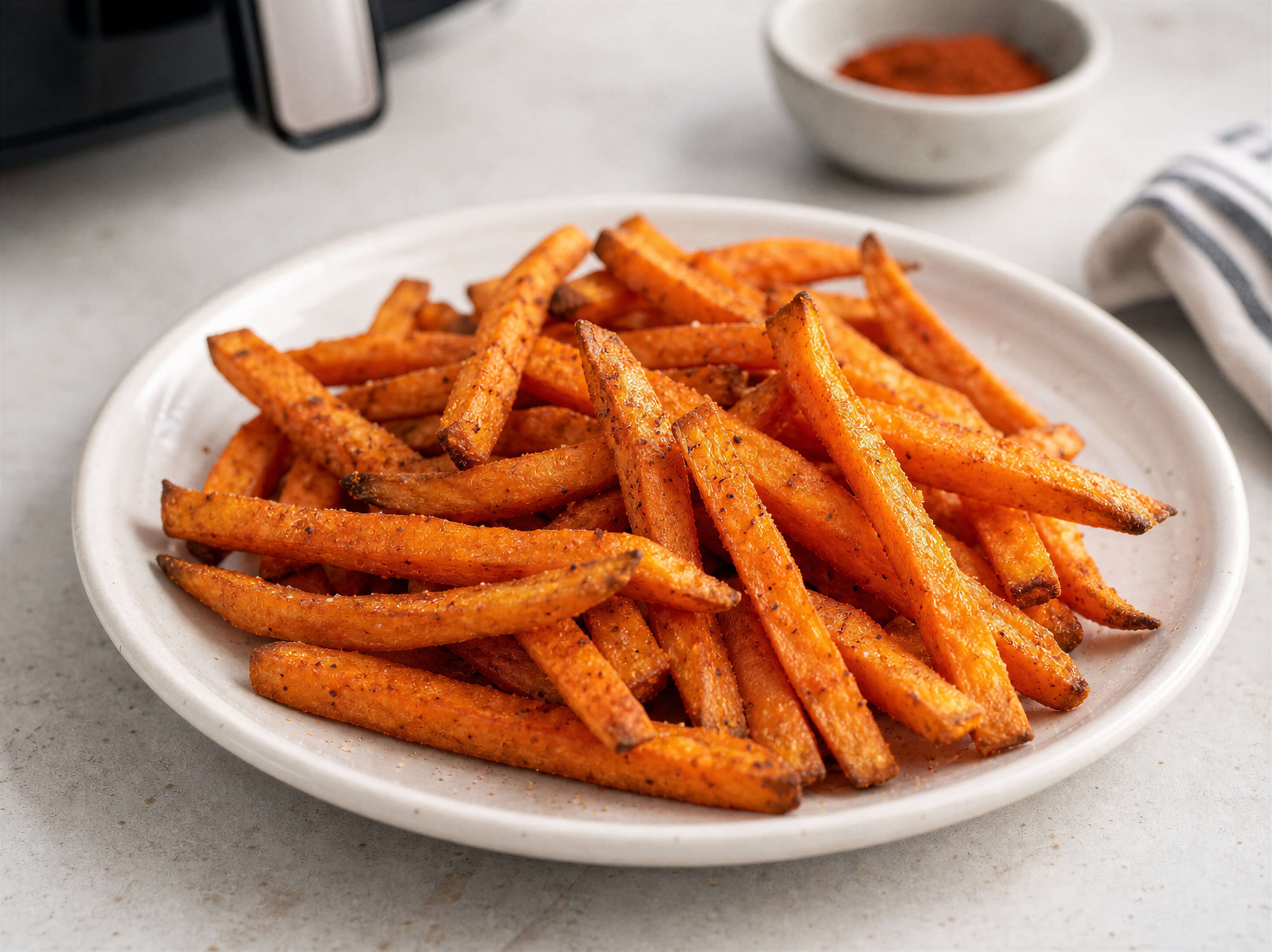 Papas de Camote en Air Fryer