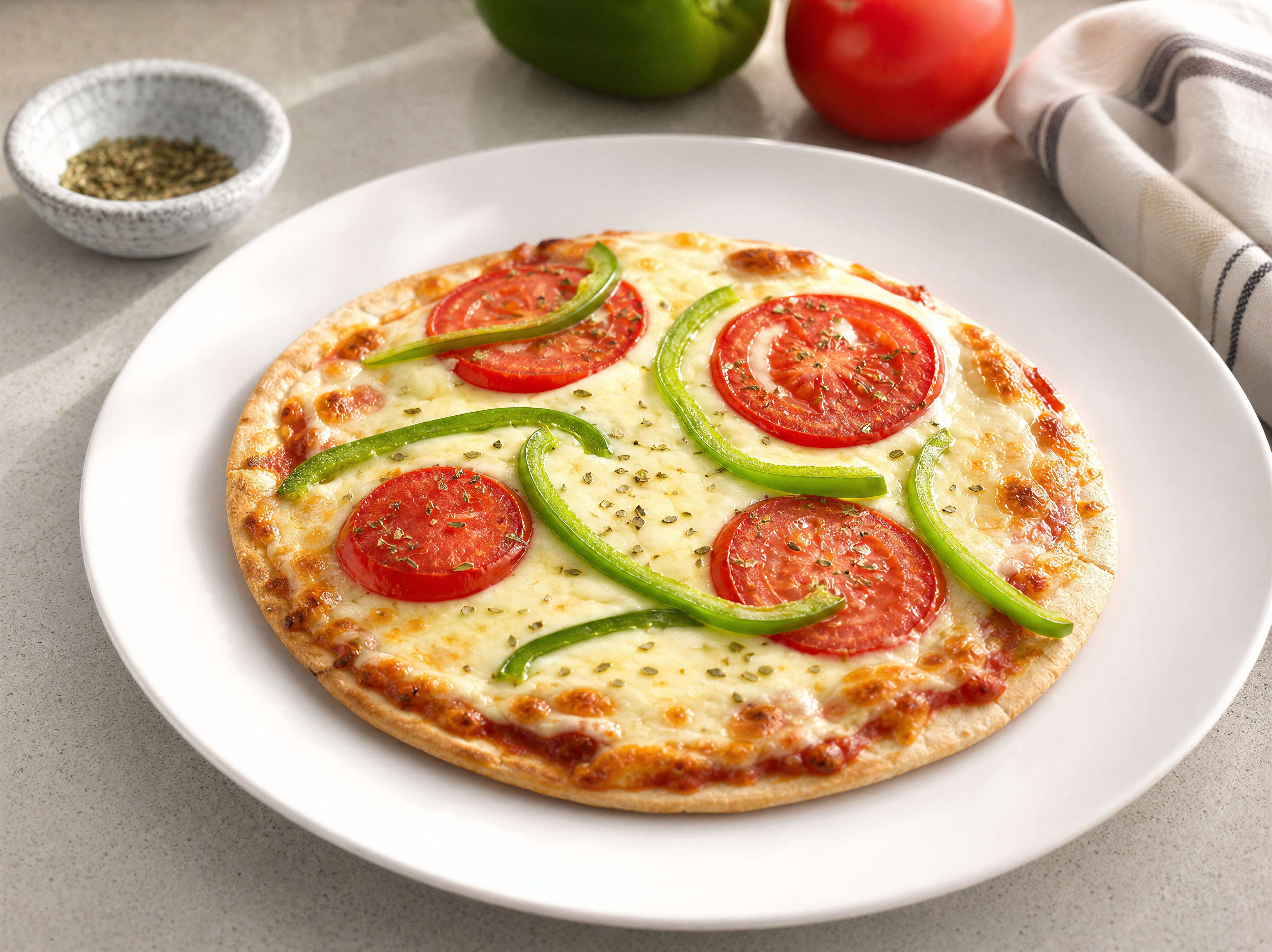 Pizza con Pan Pita