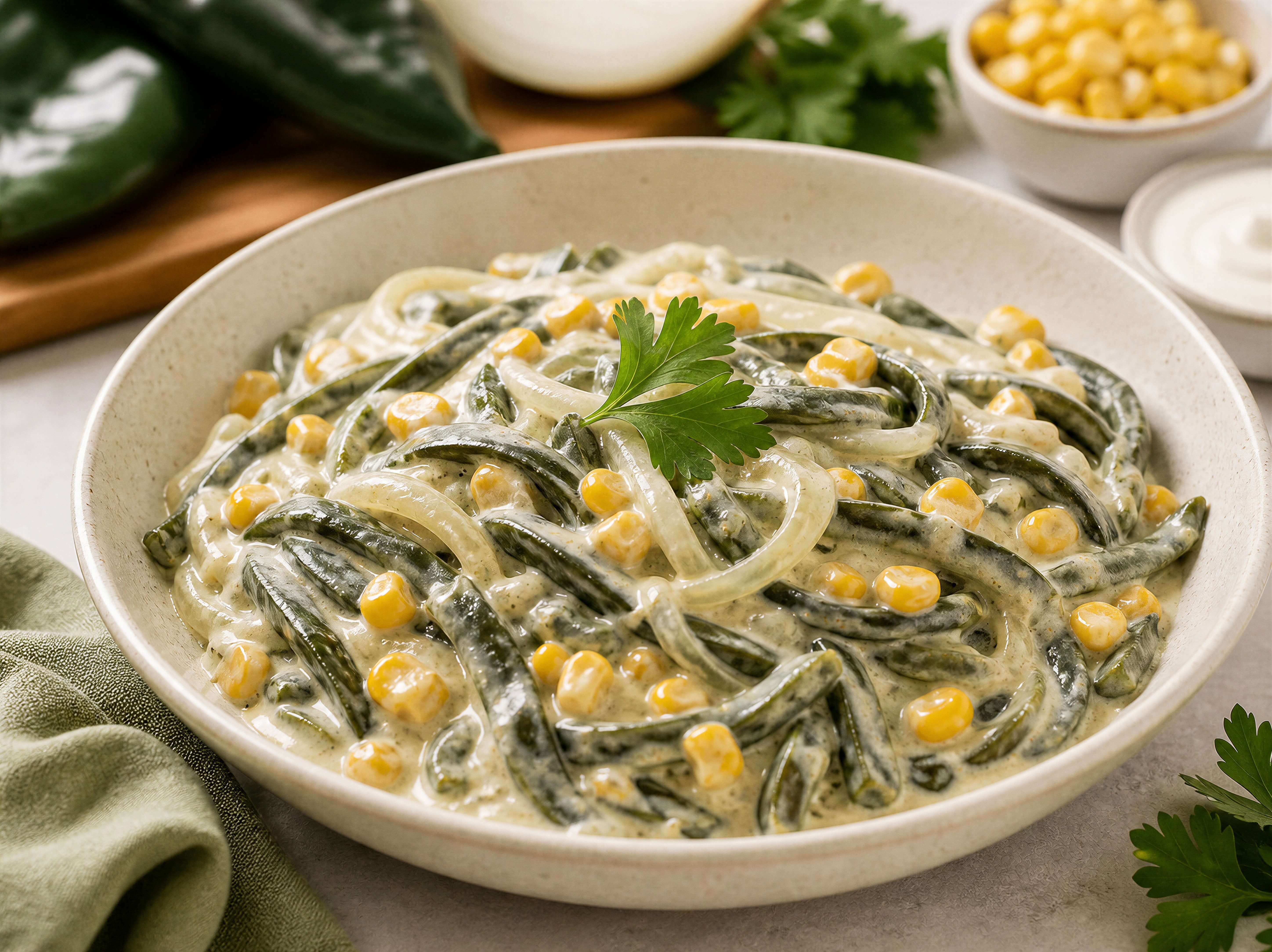 Rajas con Crema